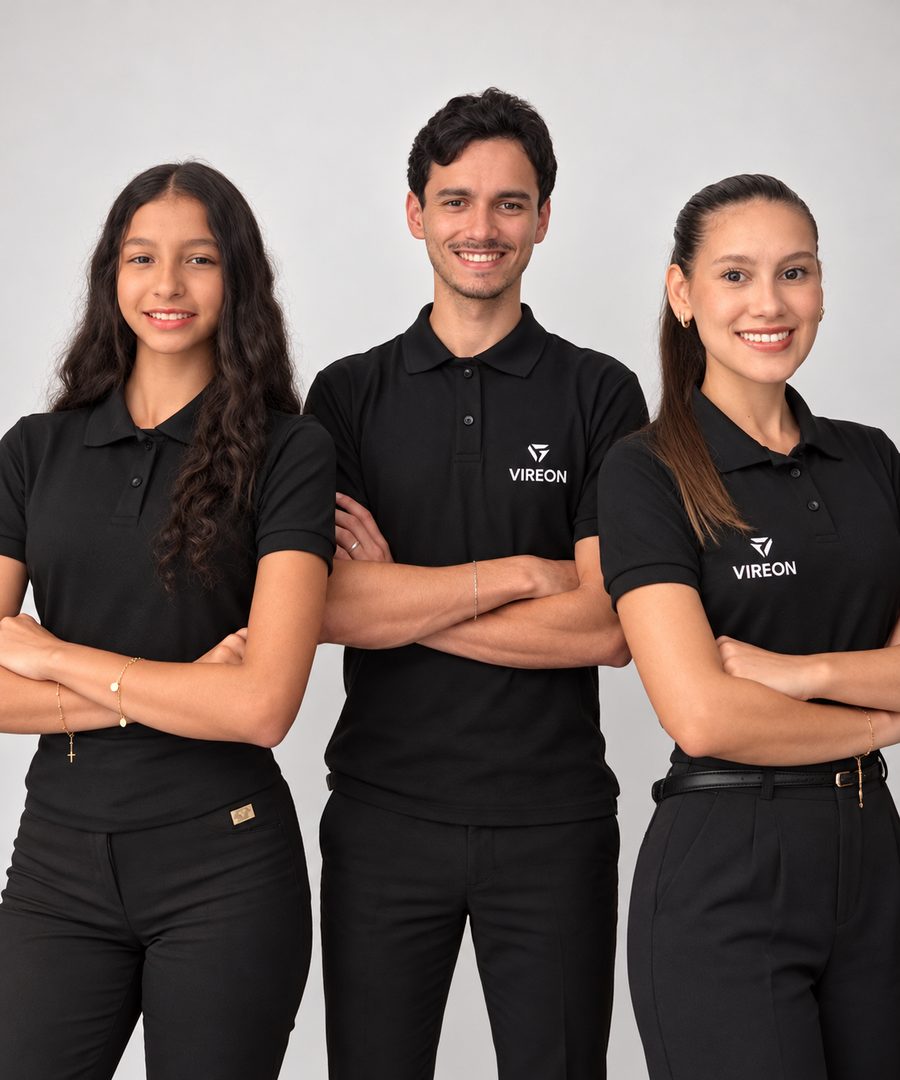 Equipe Vireon: Lucas Vieira, Ariadna Barroso e Lívia Vieira