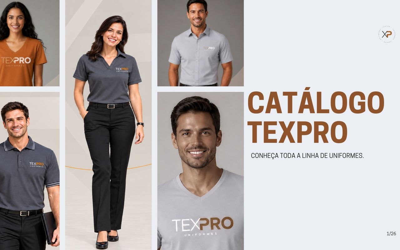 Arte do projeto Catálogo TexPro